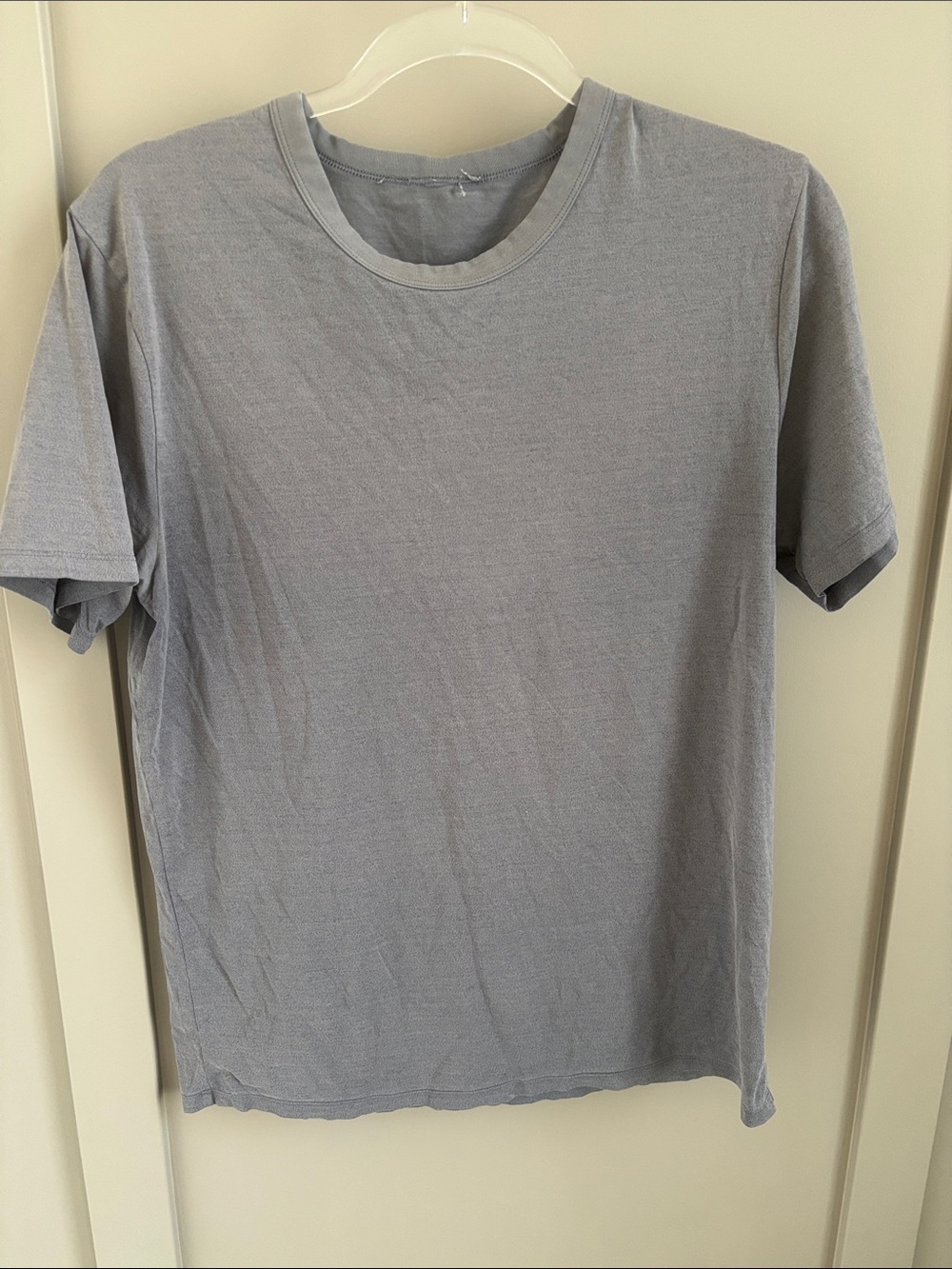 Men's Lululemon Classic Crew Neck T-Shirt - Light Gray